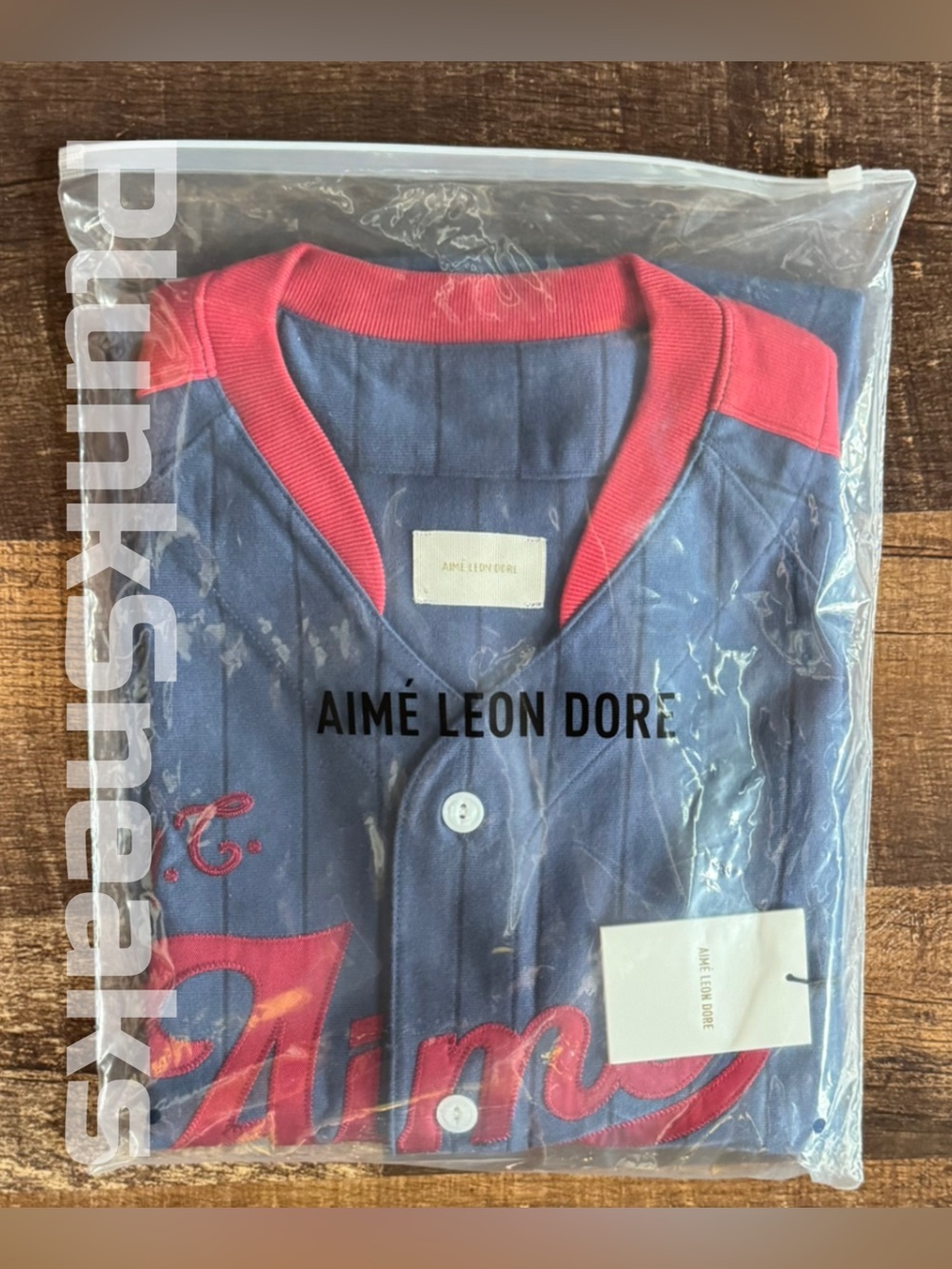 Aimé Leon Dore Aime Baseball Jersey • Oceana Blue • 2026